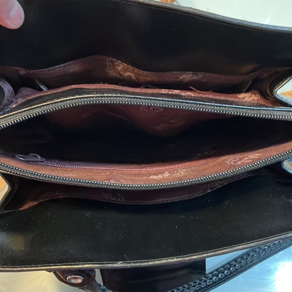 Vintage M.C. Marc Chantel embossed leather purse with heart - Picture 6 of 12